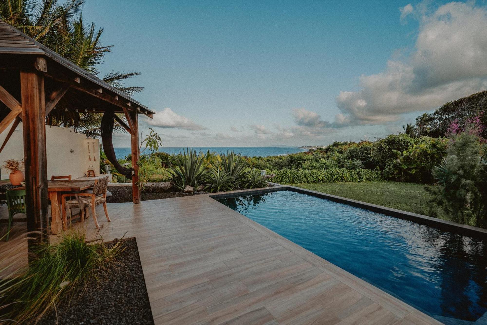 Villa Manika Vue Mer Le Moule Ngoại thất bức ảnh